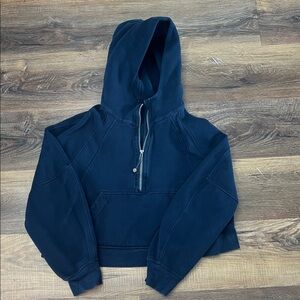 lululemon athletica Navy Half-Zip Hoodie